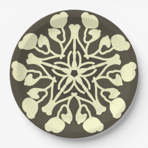 Paper Plate, An elegant classic floral pattern  Plate
