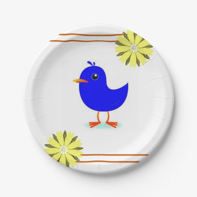 Paper Plate Bird (Front)