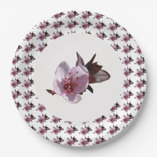 Paper Plate - Cherry Blossom