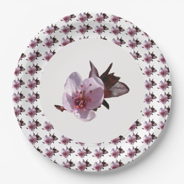 Paper Plate - Cherry Blossom (Front)