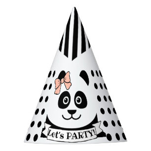 Paper Plate Classic Round Sticker Gift Tags Party  Hat