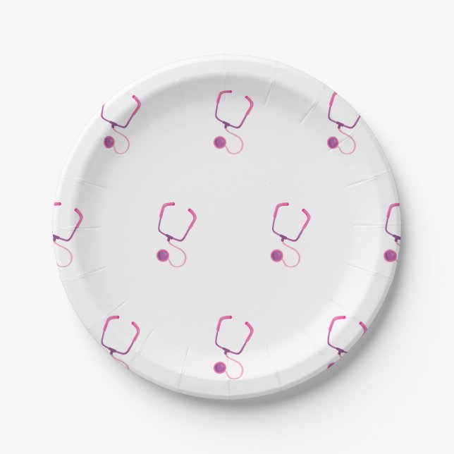 Paper plate for hospital get together party  (Front)