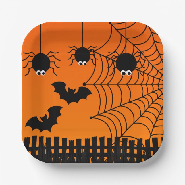 Paper Plate-Halloween Paper Plate (Front)