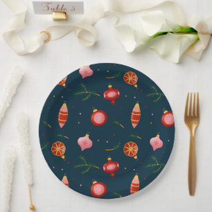 paper plate HO  HO  HO