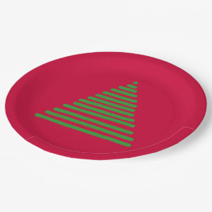 Paper Plate - Holiday Tree