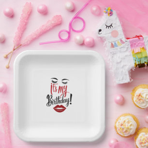 Paper Plate - It's My Birthday