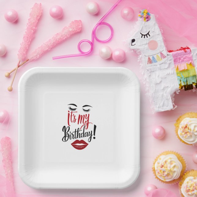 Paper Plate - It's My Birthday (Party)
