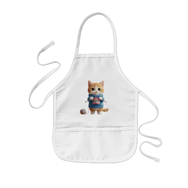 Paper Plate Kids Apron (Front)