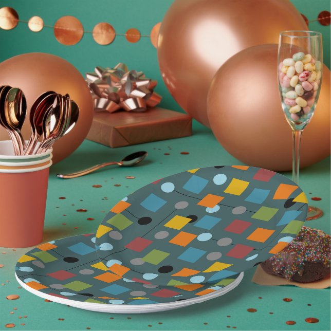 Paper Plate - Mid-Century Modern 1.3 Seamless (Multi)