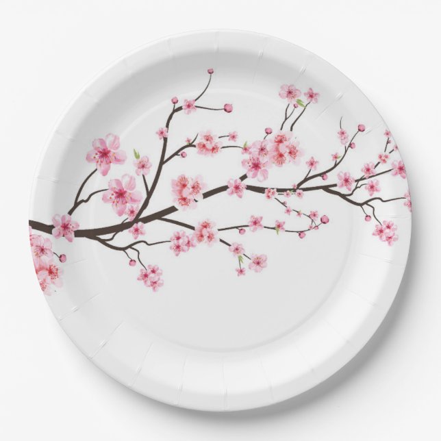 PAPER PLATE : SAKURA BLOSSOMS (Front)