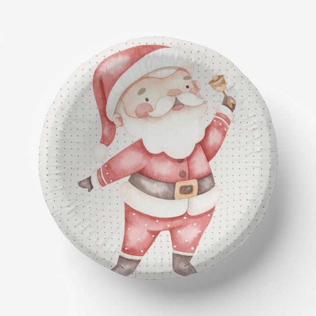 Paper Plate Santa (Front)