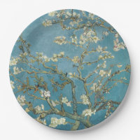 PAPER PLATE : VINVENT VAN GOGH : ALMOND BLOSSOMS