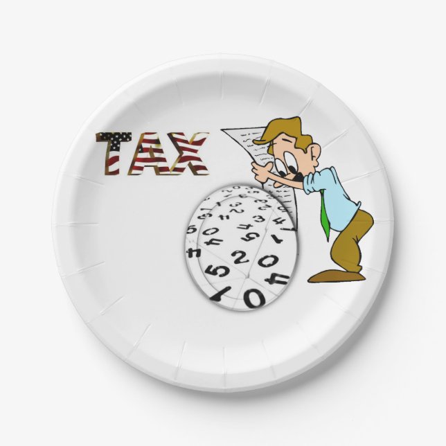 Paper Plates Accountant (Front)