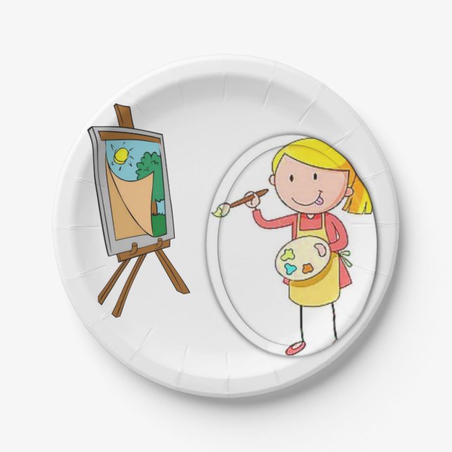 Paper Plates Artist (Front)