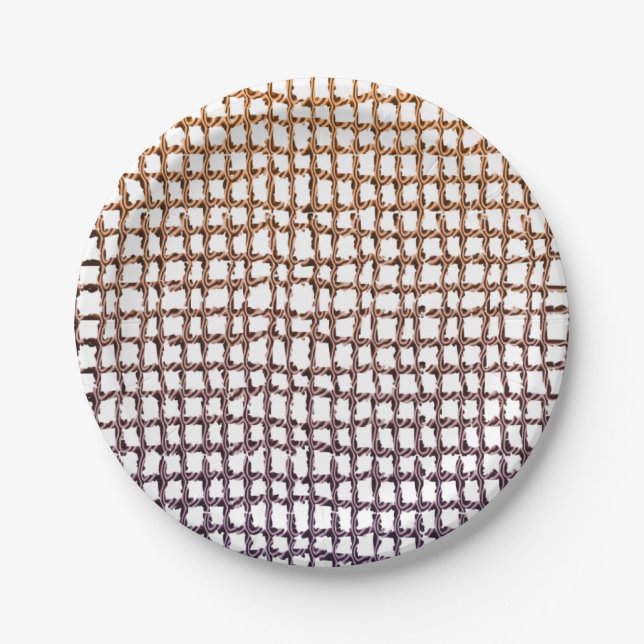 Paper Plates Beige Net (Front)