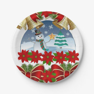 Paper plates Christmas