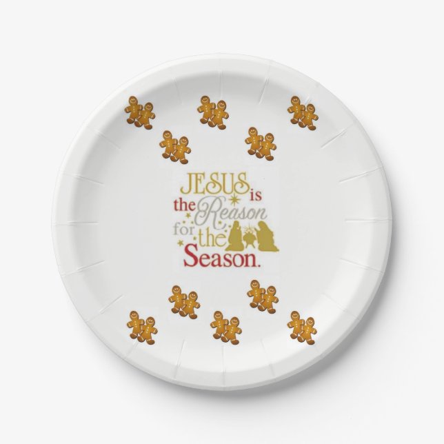 Paper plates Christmas (Front)