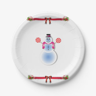 Paper plates Christmas