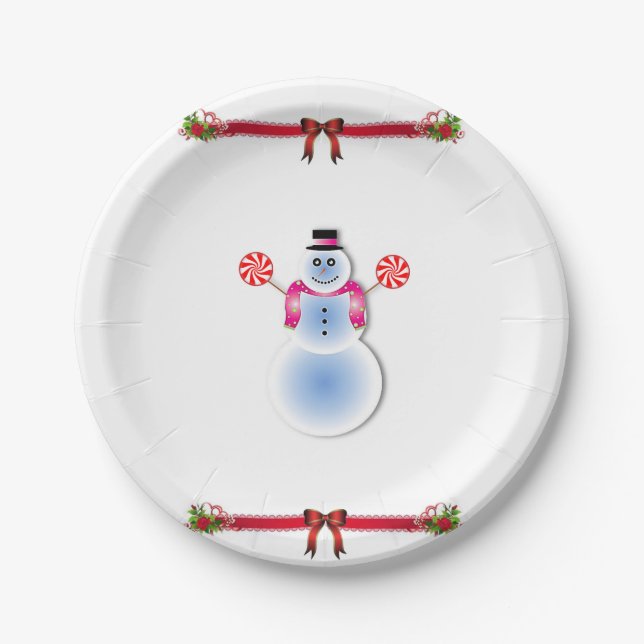Paper plates Christmas (Front)
