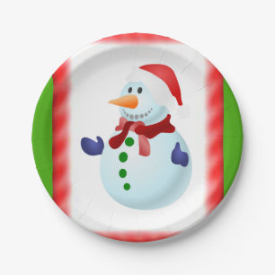 Paper plates Christmas