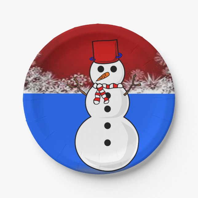 Paper plates Christmas (Front)