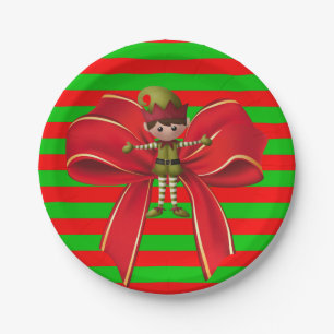 Paper plates Christmas