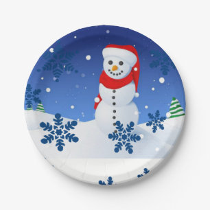 Paper plates Christmas