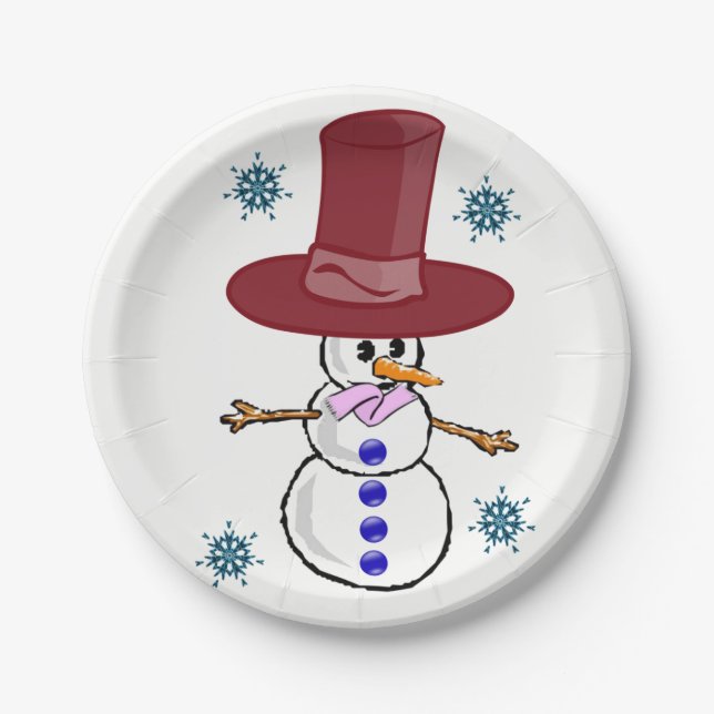 Paper plates Christmas (Front)