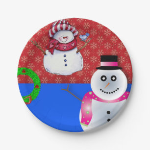 Paper plates Christmas
