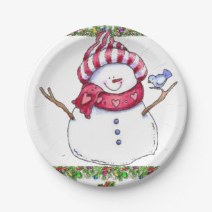 Paper plates Christmas