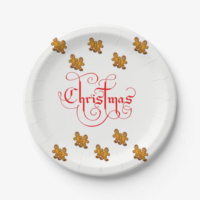 Paper plates Christmas (Front)