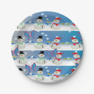 Paper plates Christmas