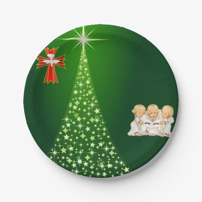 Paper plates Christmas (Front)