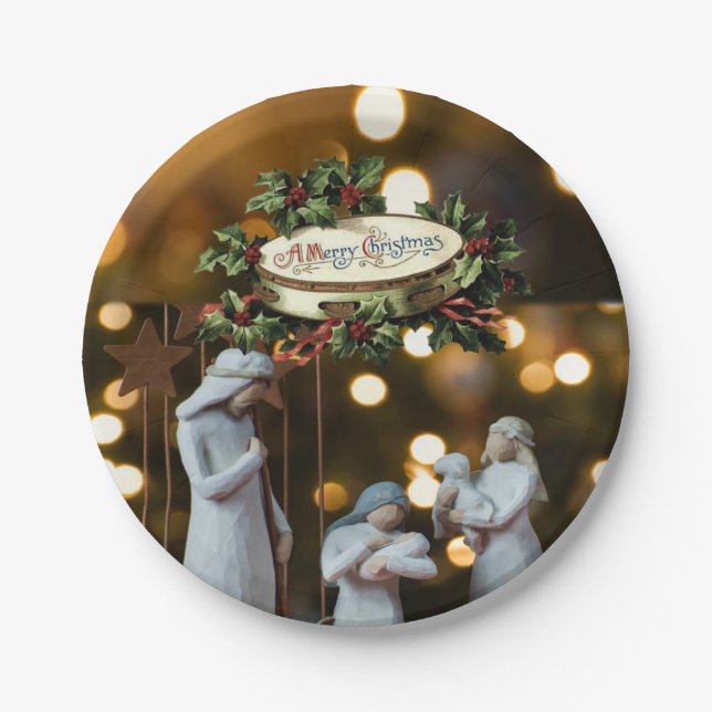 Paper plates Christmas (Front)