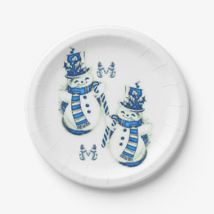 Paper plates Christmas
