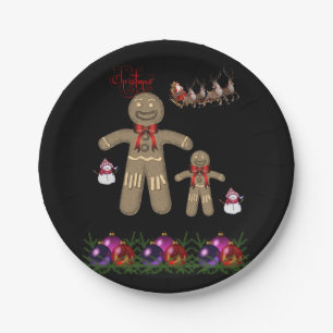 Paper plates Christmas