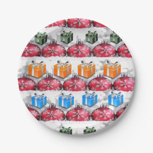 Paper plates Christmas