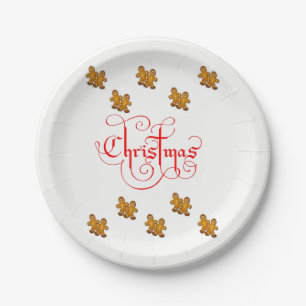 Paper plates Christmas