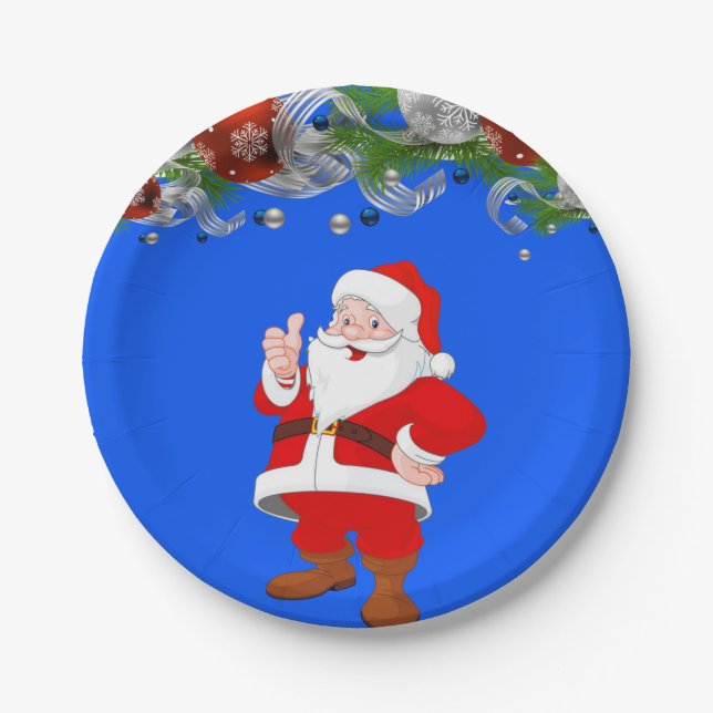 Paper plates Christmas (Front)