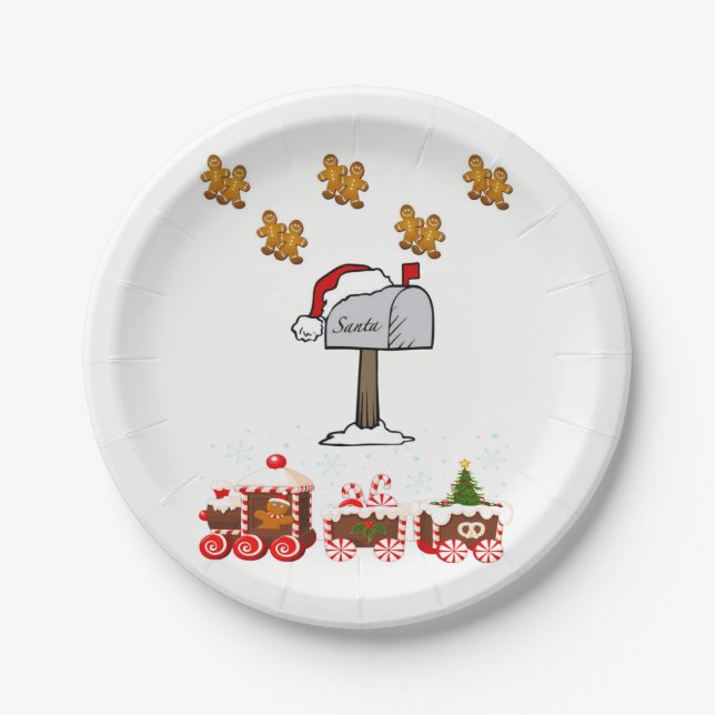 Paper plates Christmas (Front)