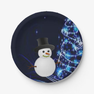 Paper plates Christmas