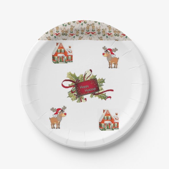 Paper plates Christmas (Front)