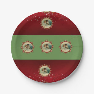 Paper plates Christmas