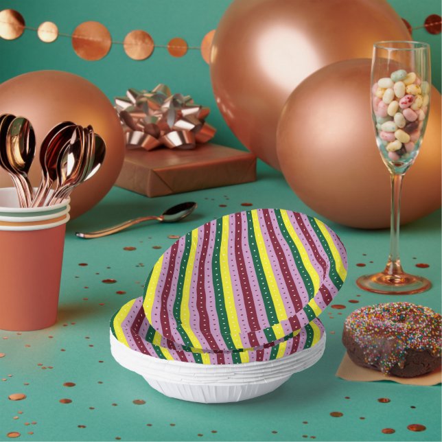 Paper Plates | Custom | Stylish | Party Tableware (Multi)