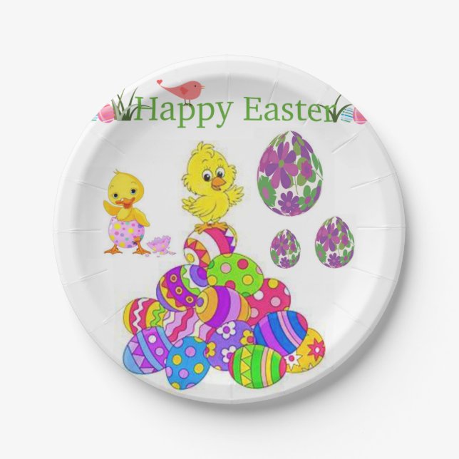 Paper plates Easter (Front)
