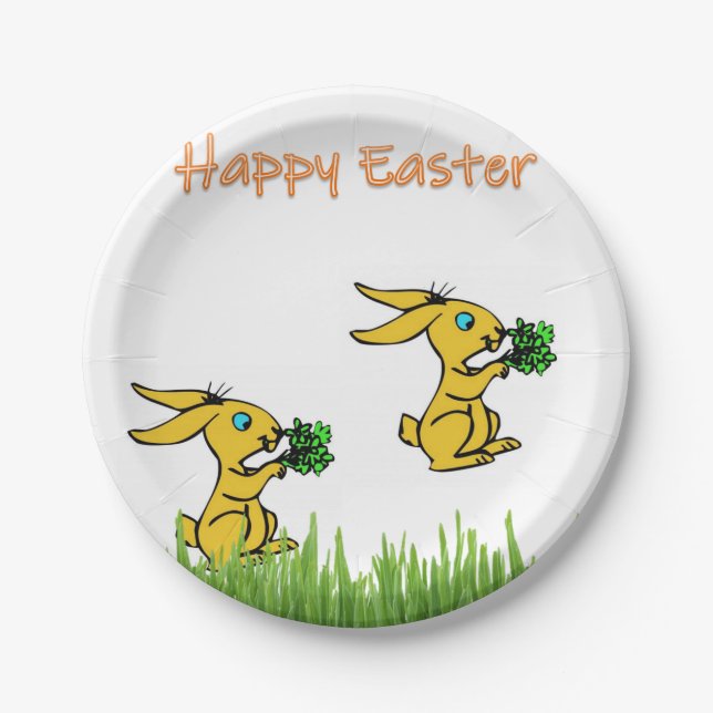 Paper plates Easter (Front)
