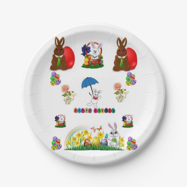 Paper plates Easter (Front)