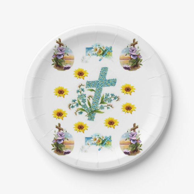 Paper plates Easter (Front)