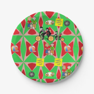 Paper plates Father's Day