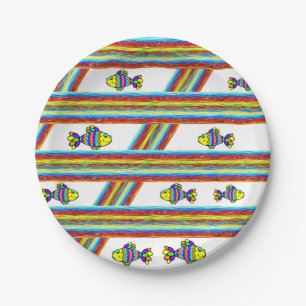 Paper plates Fish